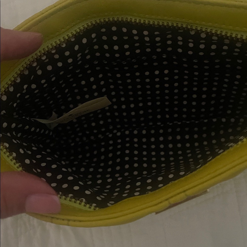 Kate Spade Yellow Quilted Handbag